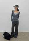 Blond fatigue cargo pants