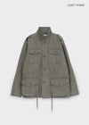 Bay Washed Button Field Jacket