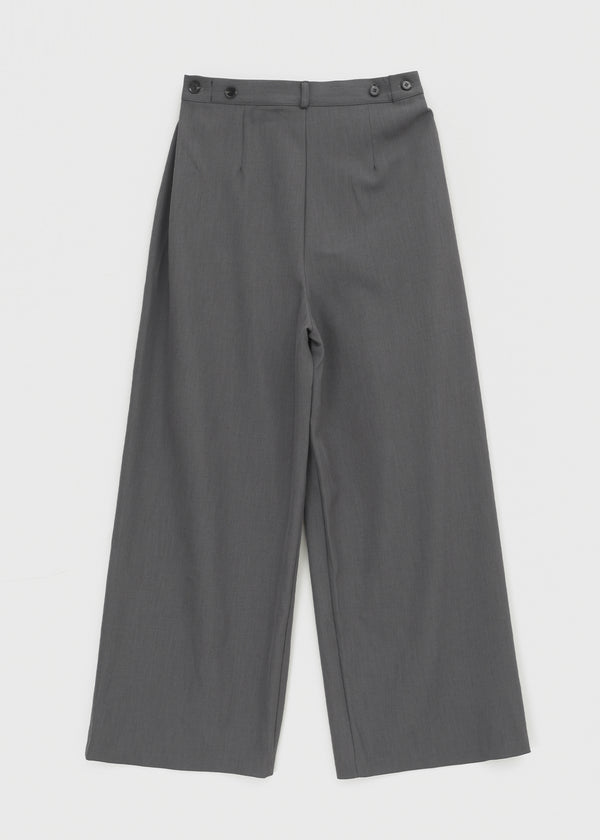 Lot Bijo Wide Tuck Slacks