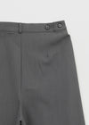 Lot Bijo Wide Tuck Slacks