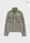 (UNISEX) Dedy Washed Stitch Field Jacket
