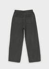 Fracture Washed Wide Cotton Pants