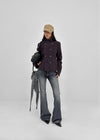 Tango High-Neck Double-Waisted Jacket