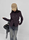 Tango High-Neck Double-Waisted Jacket