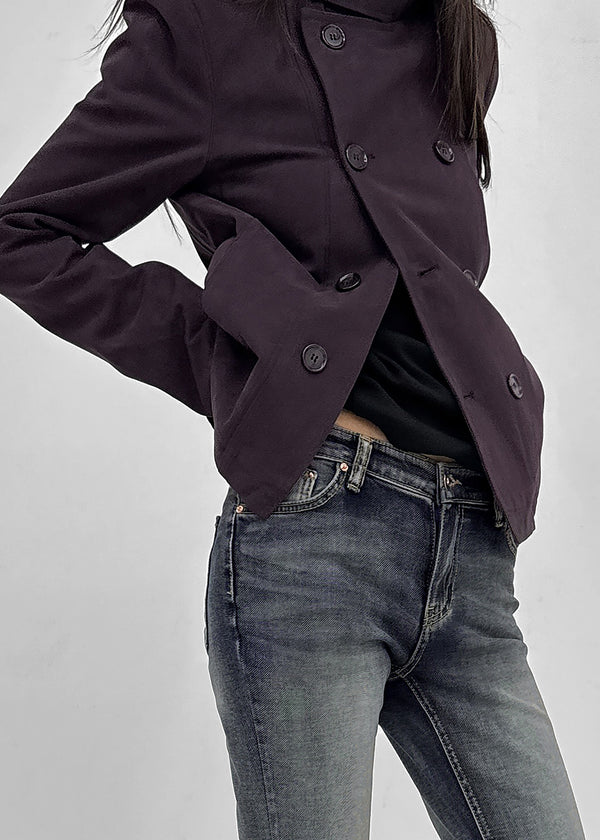 Tango High-Neck Double-Waisted Jacket
