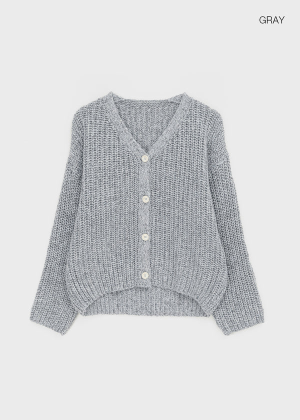 Lazzi Oversized Knit Cardigan