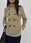 Tango High-Neck Double-Waisted Jacket