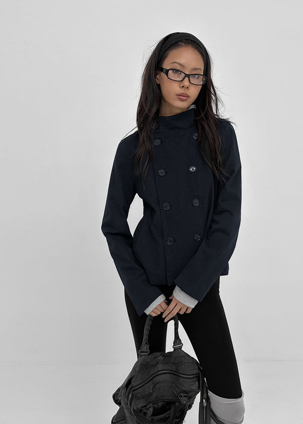 Tango High-Neck Double-Waisted Jacket