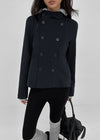 Tango High-Neck Double-Waisted Jacket