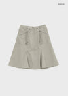 Cashie Cotton Midi Skirt
