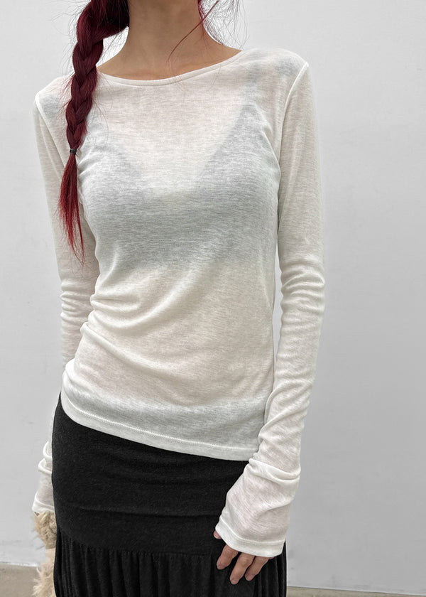 Lowin Soft Wool Long Sleeve Tee (30% Wool)