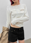 Newtin Pocket Long Sleeve Tee