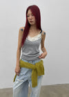 Zenier Lace Sleeveless