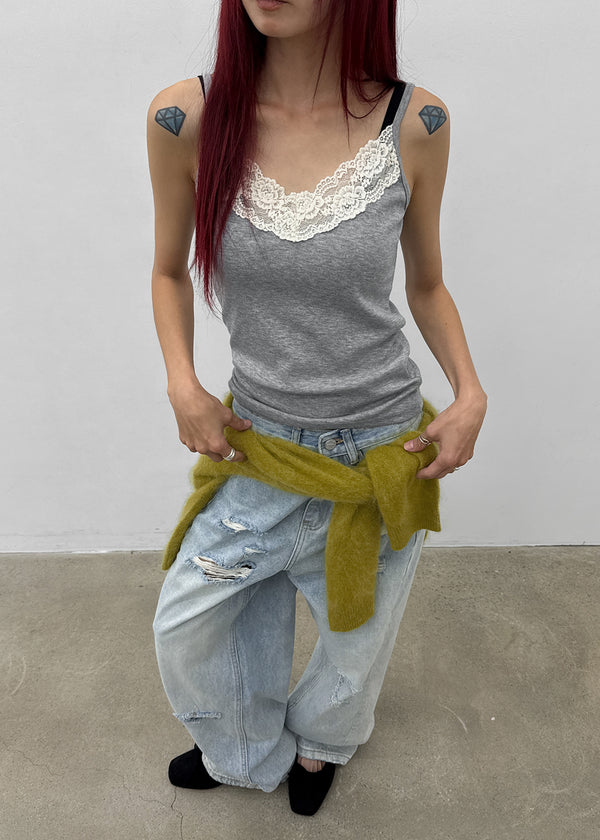 Zenier Lace Sleeveless