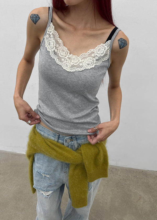 Zenier Lace Sleeveless