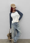 Toy Soft Raglan Long Sleeve Tee
