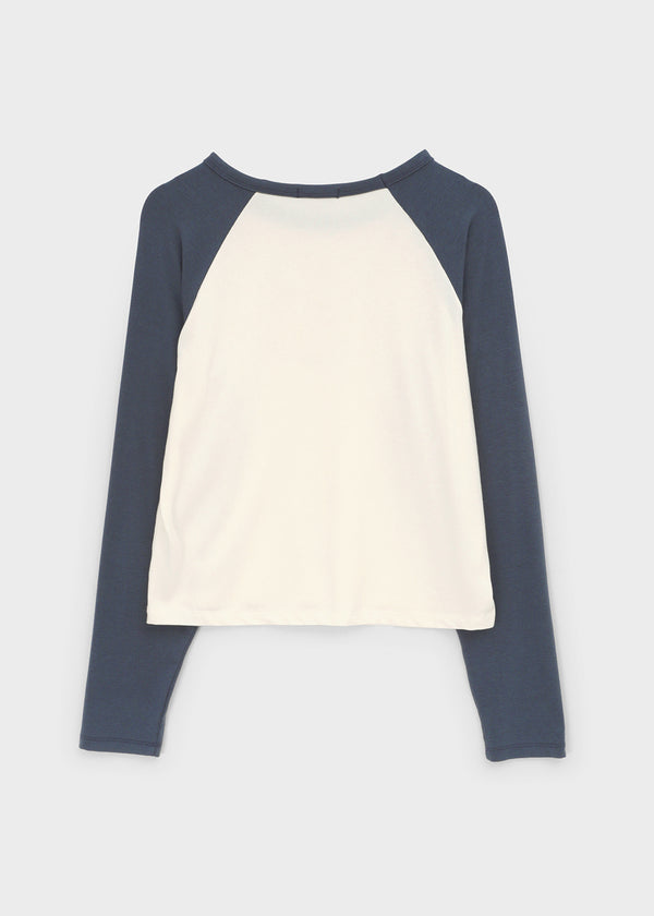 Toy Soft Raglan Long Sleeve Tee