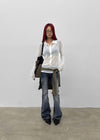 Toa Washed Bootcut Denim Pants