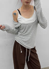 Zenith Deep Hooded Long Sleeve Tee