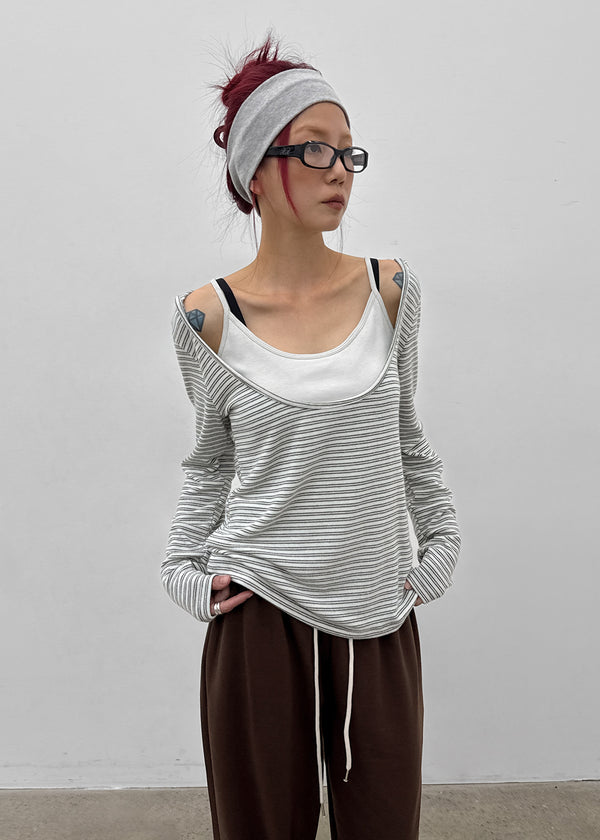 Zenith Deep Hooded Long Sleeve Tee