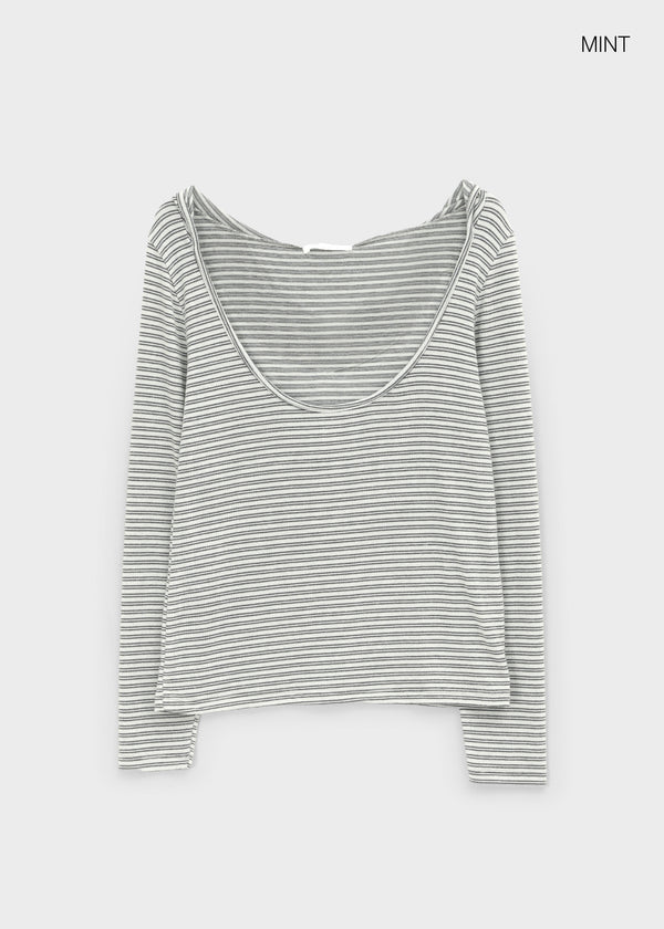 Zenith Deep Hooded Long Sleeve Tee