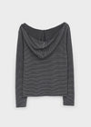 Zenith Deep Hooded Long Sleeve Tee