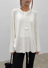 Segman Henley neck wool knit