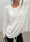 Segman Henley neck wool knit