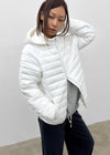 (UNISEX) Cork Two-Way Wellon Lightweight Padded Jacket