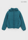 (UNISEX) Cork Two-Way Wellon Lightweight Padded Jacket