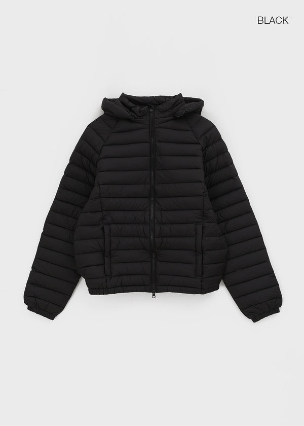 (UNISEX) Cork Two-Way Wellon Lightweight Padded Jacket