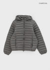 (UNISEX) Cork Two-Way Wellon Lightweight Padded Jacket