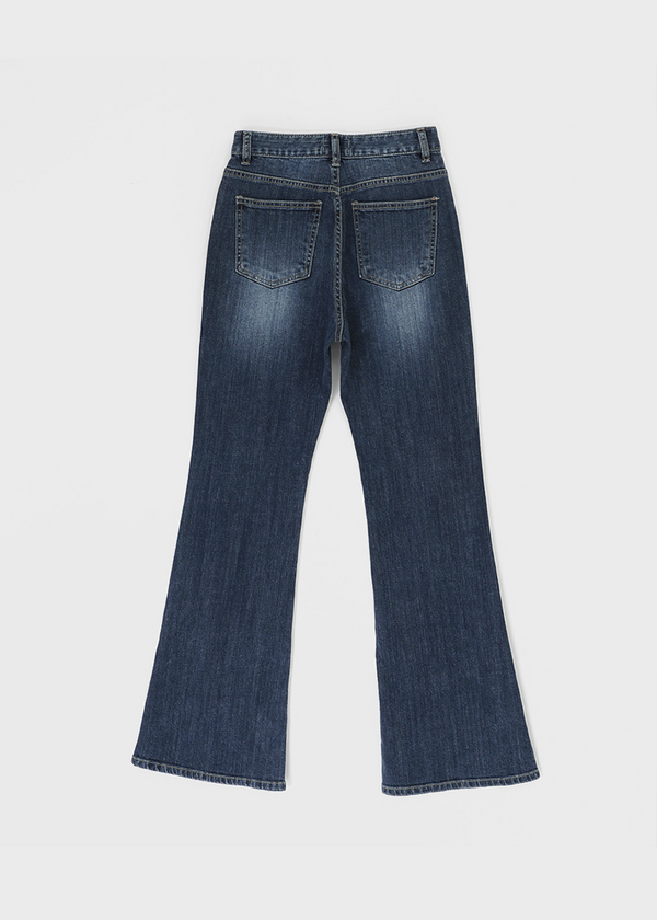Fabien Washing Bootcut Denim Pants
