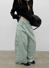 Poe Solid Cargo Pants