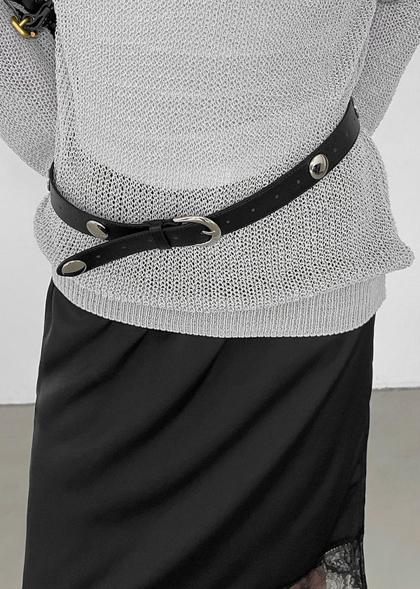 Hotting Stud Leather Belt