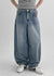 Jenfong Wash Weite Ballon-Jeans