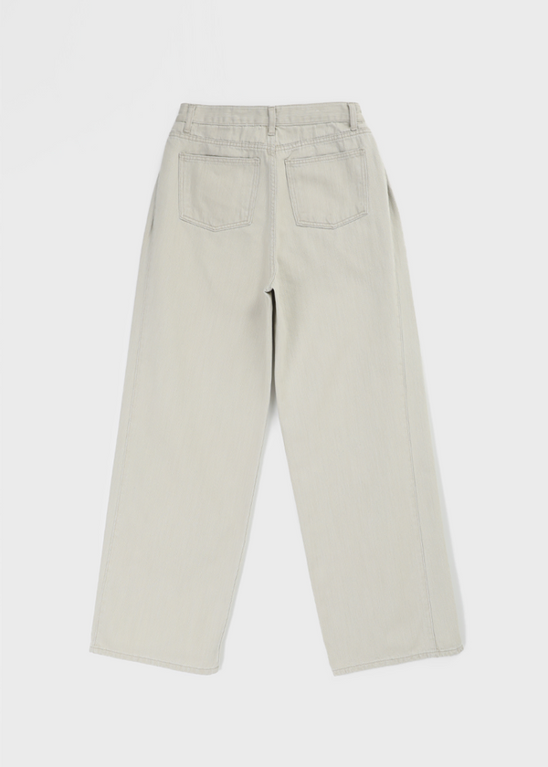 跑牆寬鬆折疊棉褲