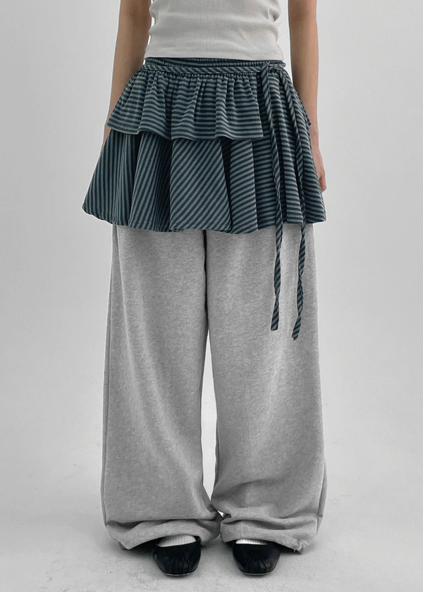 Weikin Geschichtete Zwei-Wege-Banding-Hose