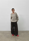 Franno Basic Wide Corduroy Pants