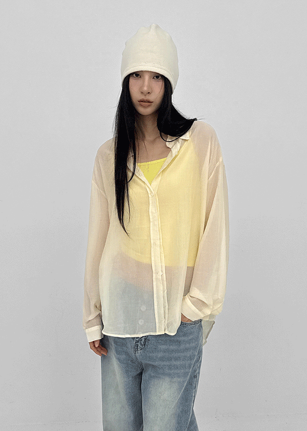 Rocky and a see-through summer shirt