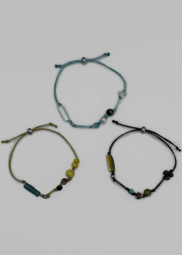Lepoly Gemstone Bead Knot Bracelet