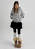 Selang Two Way Sheep Fleece Hooded Zip Up