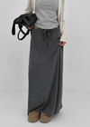 Friction banding long skirt