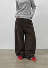Franno Basic Wide Corduroy Pants