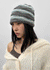 Delph Wave Three-tone Wool Knit Beanie