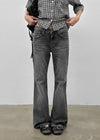 Moro's Washed Bootcut Denim Pants