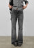 Moro's Washed Bootcut Denim Pants