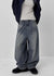 Long Show Wide Semi-balloon Denim Pants