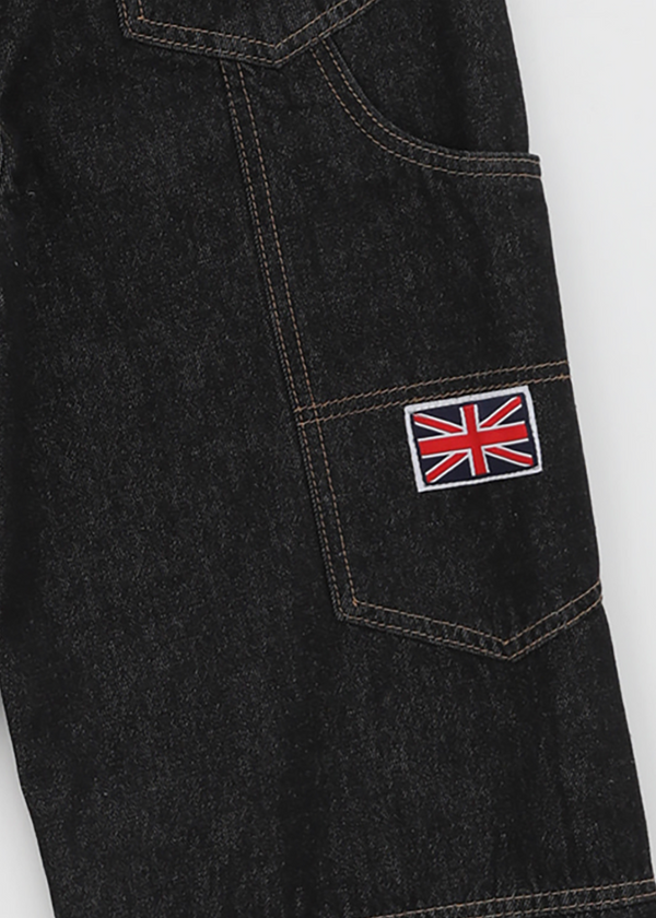 Urandi Non-Fade Raw Carpenter Denim Pants