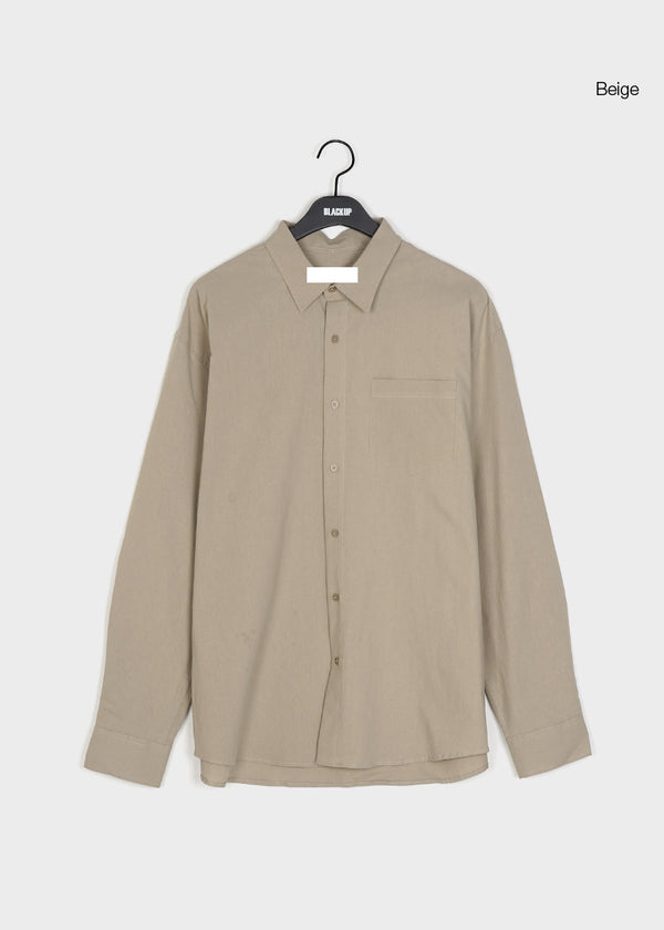 UNISEX Kanter 過大棉質襯衫